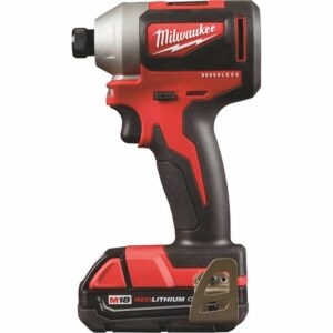 Milwaukee M18 1/4" Cordless Brushless Compact Impact Driver Kit Battery & Charger - Image 7