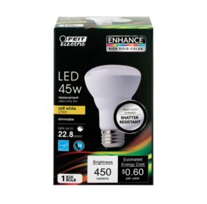 Feit R20 E26 (Medium) LED Bulb Soft White 45 Watt Equivalence