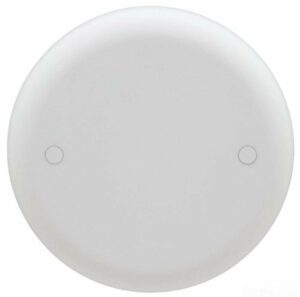 Carlon Round PVC 1 gang Outlet Box Cover CPC4WH