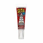 Flex Seal Family of Products Flex Glue Clear Rubberized Waterproof Adhesive 4 oz