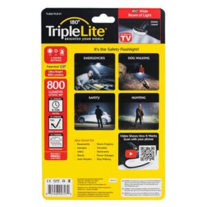 TripleLite 807 lm Black LED Flashlight AA Battery - Image 4