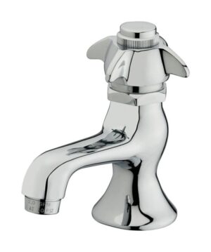 Homewerks Chrome Single-Hole Bathroom Sink Faucet - Image 2