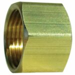 JMF Company 3/16 in. Compression 3/16 in. D Compression Brass Nut (5-Pack)