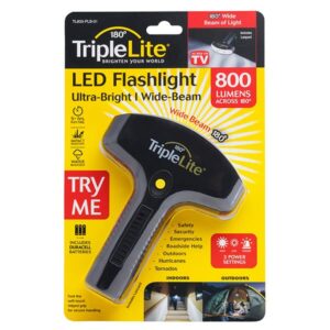 TripleLite 807 lm Black LED Flashlight AA Battery - Image 3