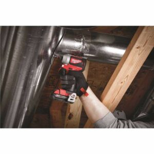 Milwaukee M18 1/4" Cordless Brushless Compact Impact Driver Kit Battery & Charger - Image 9