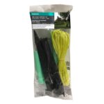 Panacea 9 in. H Black Plastic Tree Stake Kit 84140A