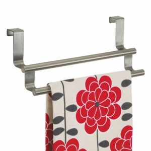 iDesign Chrome Silver Towel Bar 9-1/4 in. L Stainless Steel - Image 5