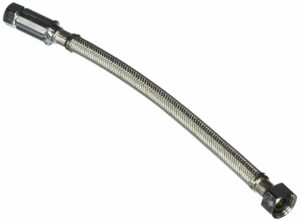 SureDry B&K 1/2 in. FIP X 3/8 in. D OD 12 in. Stainless Steel Faucet Supply Line - Image 2