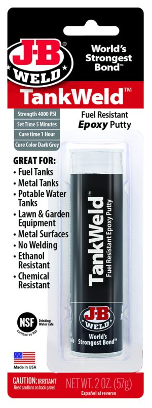 J-B Weld TankWeld High Strength Automotive Epoxy Putty 1 oz