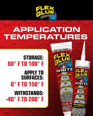Flex Seal Family of Products Flex Glue Clear Rubberized Waterproof Adhesive 4 oz - Image 8