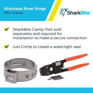 SharkBite 3/4 in. PEX X 3/4 in. D PEX Stainless Steel Clamp Rings 100-Pack - Image 4