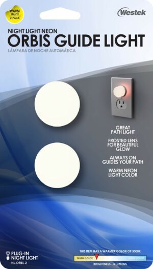 Westek Automatic Plug-in Orbis LED Guide Light 2-Pack - Image 5