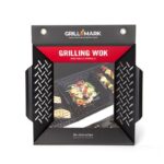 Grill Mark Steel Wok Topper 12 in. L X 12 in. W