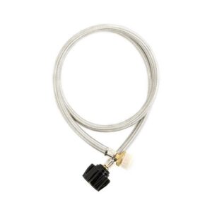Grill Mark Stainless Steel Gas Line Hose and Adapter - Image 3