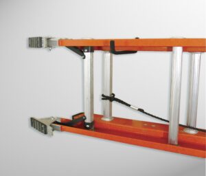Crawford 7 in. L Vinyl Coated Black Steel Large Ladder Hook 50 lb. Capacity - Image 2