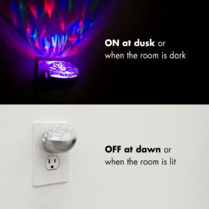 GE Automatic Plug-in Northern Lights LED Projectable Night Light - Image 3