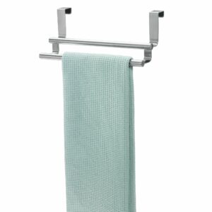 iDesign Chrome Silver Towel Bar 9-1/4 in. L Stainless Steel - Image 2