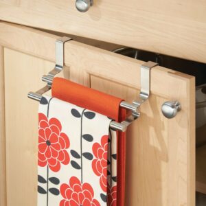 iDesign Chrome Silver Towel Bar 9-1/4 in. L Stainless Steel - Image 4