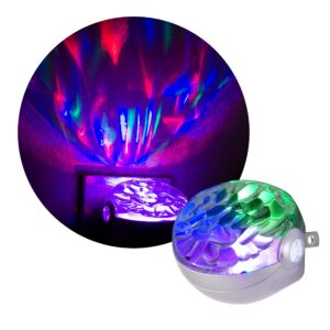 GE Automatic Plug-in Northern Lights LED Projectable Night Light