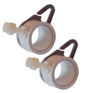 Valley Forge 1 in. L Plastic Flag Mounting Rings Brushed - Image 2