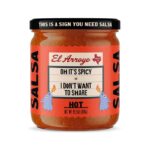El Arroyo Hot Salsa 15.5 oz Jar (Case of 6)