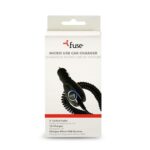 Fuse 3 ft. L USB Car Charger 1100