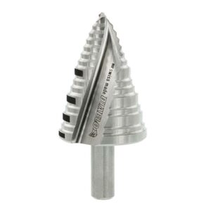 Diablo 1-3/8 in. X 2-29/32 in. L Metal Step Drill Bit 3-Flat Shank