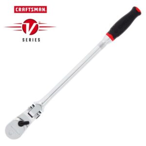 Craftsman V-Series 1/4 in. drive Comfort Grip Long Flex Head Ratchet 80 teeth - Image 2