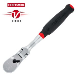 Craftsman V-Series 1/2 in. drive Comfort Grip Flex Head Ratchet 96 teeth - Image 2
