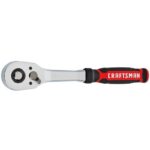 Craftsman Low Profile 1/2 in. drive Bi-Material Ratchet 72 teeth