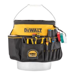 DEWALT Bucket Organizer Ballistic Polyester 37 compartments Black/Yellow - Image 2