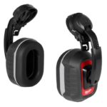Milwaukee Bolt 26 dB Plastic PPE Ear Muffs Black/Red