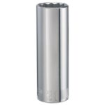 Craftsman 21 mm X 1/2 in. drive Metric 12 Point Deep Socket