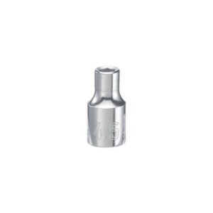 Craftsman 4-1/2 mm X 1/4 in. drive Metric 6 Point Shallow Socket