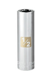 Craftsman 1/2 in. X 3/8 in. drive SAE 12 Point Deep Socket