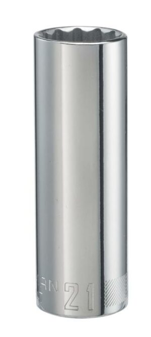 Craftsman 21 mm X 3/8 in. drive Metric 12 Point Deep Deep Socket