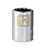 Craftsman 12 mm X 3/8 in. drive Metric 12 Point Standard Socket