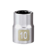 Craftsman 10 mm X 3/8 in. drive Metric 12 Point Standard Socket