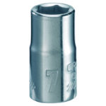 Craftsman 7 mm X 1/4 in. drive Metric 6 Point Standard Shallow Socket