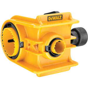 DEWALT Door Lock Installation Kit, C-Clamp Design, For Metal or Wood Doors, 2 Adjustable Bushings, Easy Installation (D180004) - Image 2