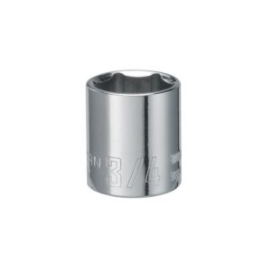 Craftsman 3/4 in. X 3/8 in. drive SAE 6 Point Standard Shallow Socket