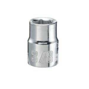 Craftsman 3/8 in. X 3/8 in. drive SAE 6 Point Standard Shallow Socket