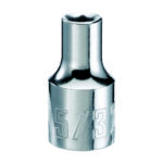 Craftsman 5/32 in. X 1/4 in. drive SAE 6 Point Standard Shallow Socket