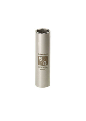 Craftsman 5/8 in. X 1/2 in. drive SAE 6 Point Deep Socket