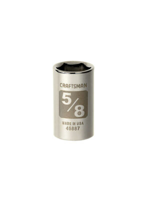 Craftsman 5/8 in. X 1/2 in. drive SAE 6 Point Standard Socket