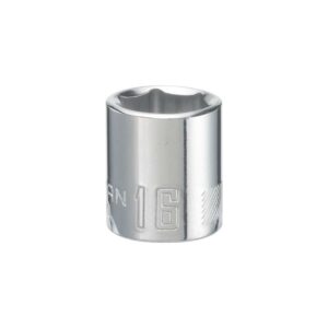 Craftsman 16 mm X 3/8 in. drive Metric 6 Point Shallow Socket