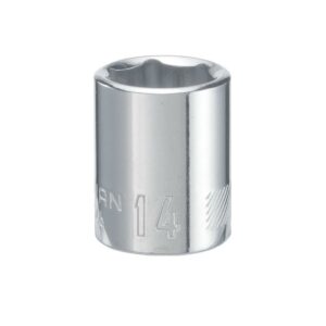 Craftsman 14 mm X 3/8 in. drive Metric 6 Point Shallow Socket