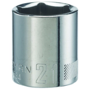 Craftsman 21 mm X 3/8 in. drive Metric 6 Point Standard Socket
