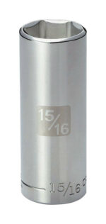 Craftsman 15/16 in. X 1/2 in. drive SAE 6 Point Deep Socket