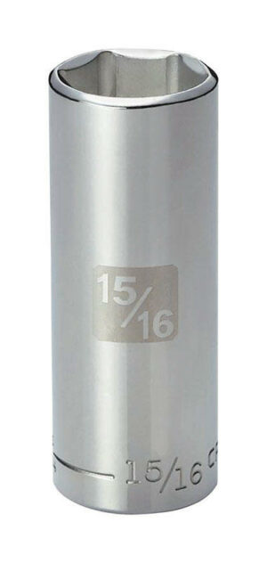 Craftsman 15/16 in. X 1/2 in. drive SAE 6 Point Deep Socket